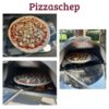 pizzaschep kleine pizzaoven