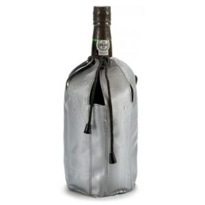 Wijnkoeler / Champagnekoeler – Flessenkoeler zilvergrijs