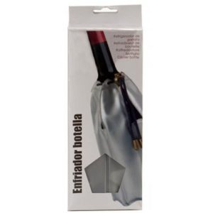 Wijnkoeler / Champagnekoeler – Flessenkoeler zilvergrijs