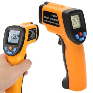 Laserthermometer voor pizzaoven – Infrarood warmtemeter -50 tot 550 graden Celsius