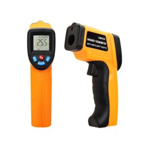 Laserthermometer voor pizzaoven – Infrarood warmtemeter -50 tot 550 graden Celsius