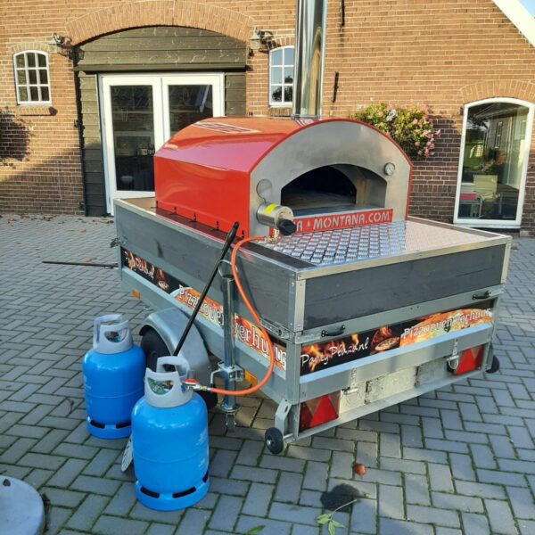 mobiele pizzaoven huren