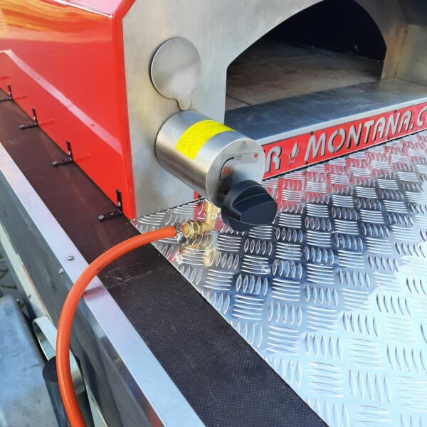 mobiele pizzaoven gas