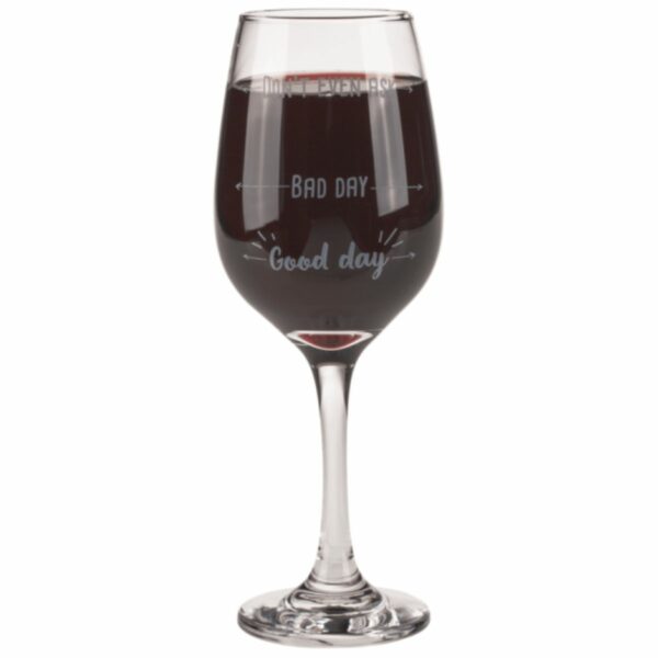 wijnglas met wijnspreuk