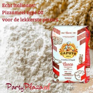 Pizzameel 00 Caputo Cuoco Pizzabloem – Pak 1 kg + gratis recept