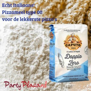 Pizzabloem 00 Caputo Doppio Zero Pizzameel – Pak 1 kg + gratis recept