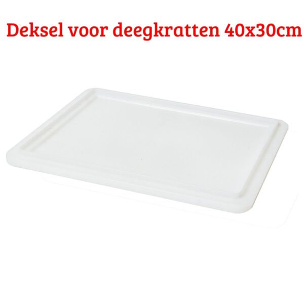 deksel 40x30 voor deegkratten