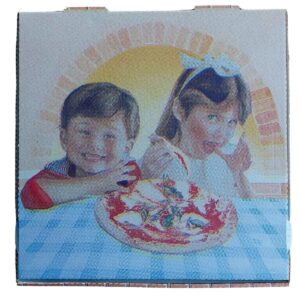 Pizzadoos karton – Kinderen – Set van 5 pizzadozen 30x30cm