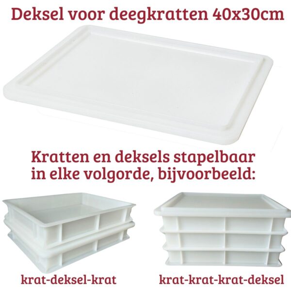 deksel deegkrat 40x30