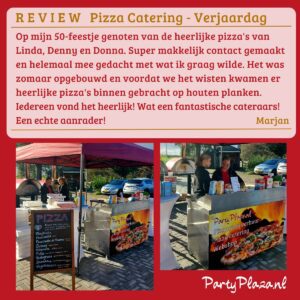 Lees meer over het artikel Pizza catering Verjaardag 50 jaar