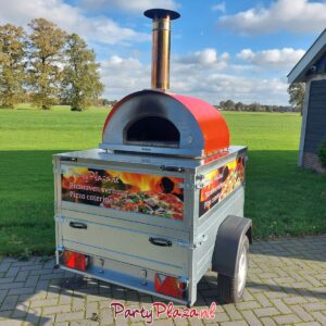 Mobiele pizzaoven huren – Pizzaoven aanhanger – Pizzakar te huur