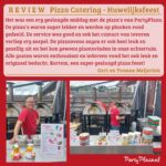 Pizza catering Tuinfeest: 25-jarig Huwelijksfeest Schalkhaar