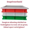 deegkrat groen 40x30
