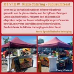 Pizza catering 25-jarig Jubileumfeest Asero