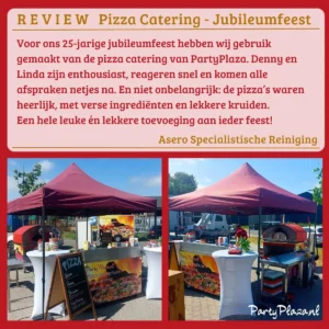 Lees meer over het artikel Pizza catering 25-jarig Jubileumfeest Asero