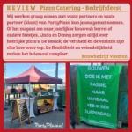 Pizzabakkers op locatie: Bouwvakborrel bij Bouwbedrijf Vosman in Raalte