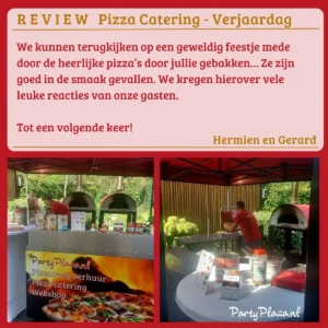 Lees meer over het artikel Pizzabakkers op locatie Verjaardag Raalte