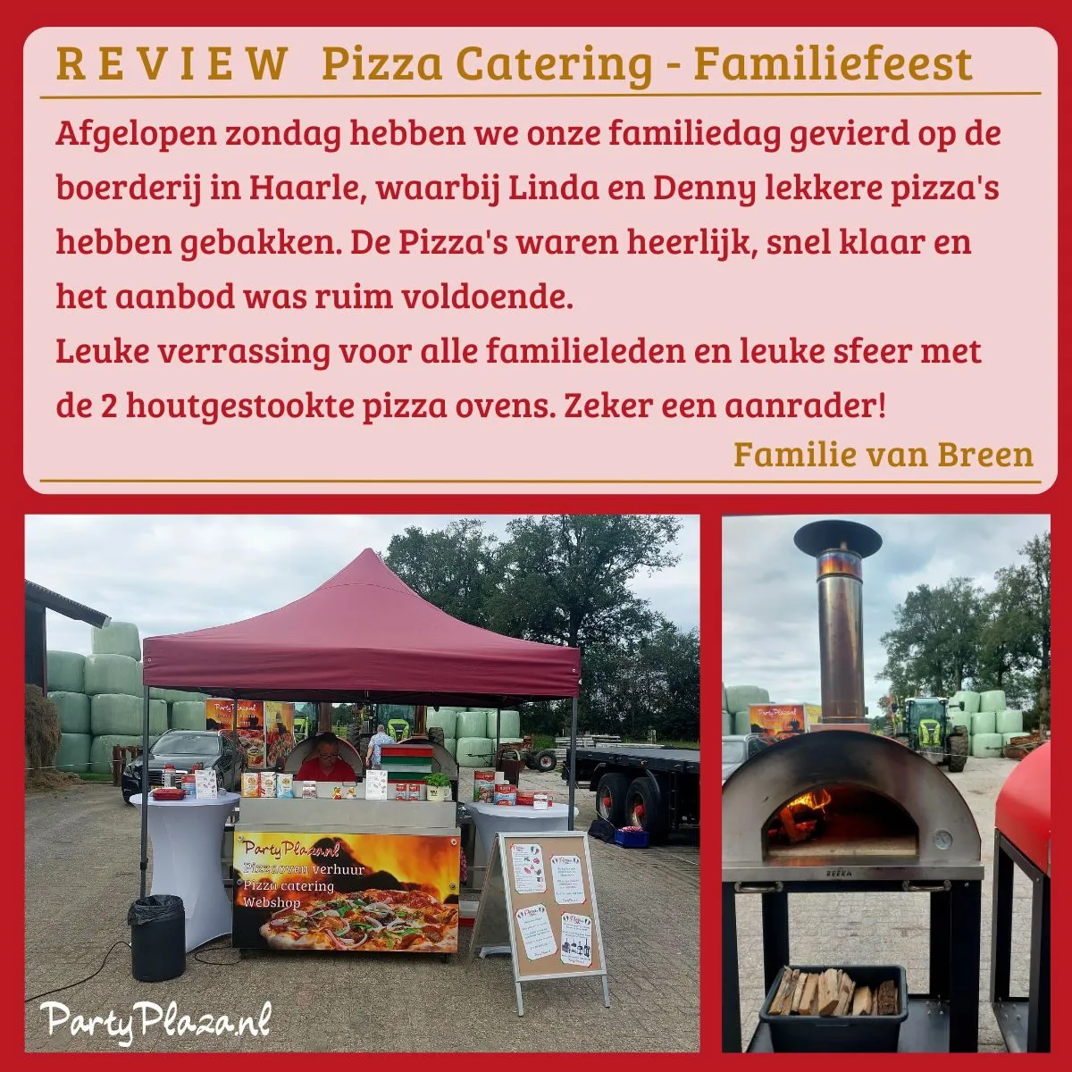 Lees meer over het artikel Pizza catering Familiedag Haarle