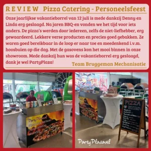 Lees meer over het artikel Pizza catering bij Bruggeman Mechanisatie in Broekland
