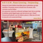 Pizza catering Verjaardag Nijverdal