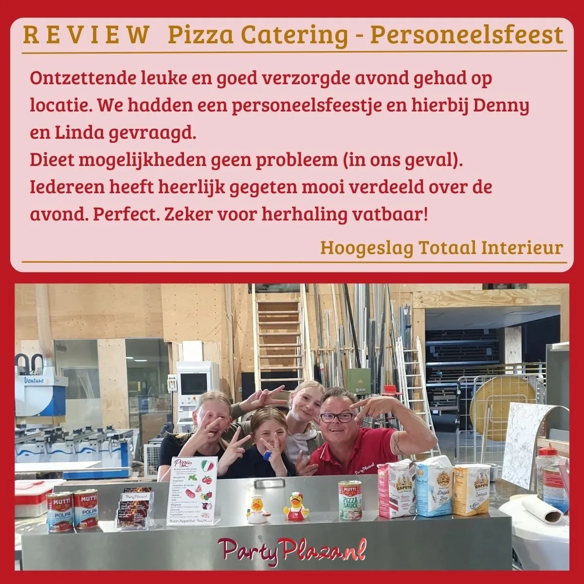 Lees meer over het artikel Pizzabakkers op locatie bij Hoogeslag in Heeten
