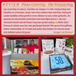 Pizzabakkers op locatie voor 50-Feest