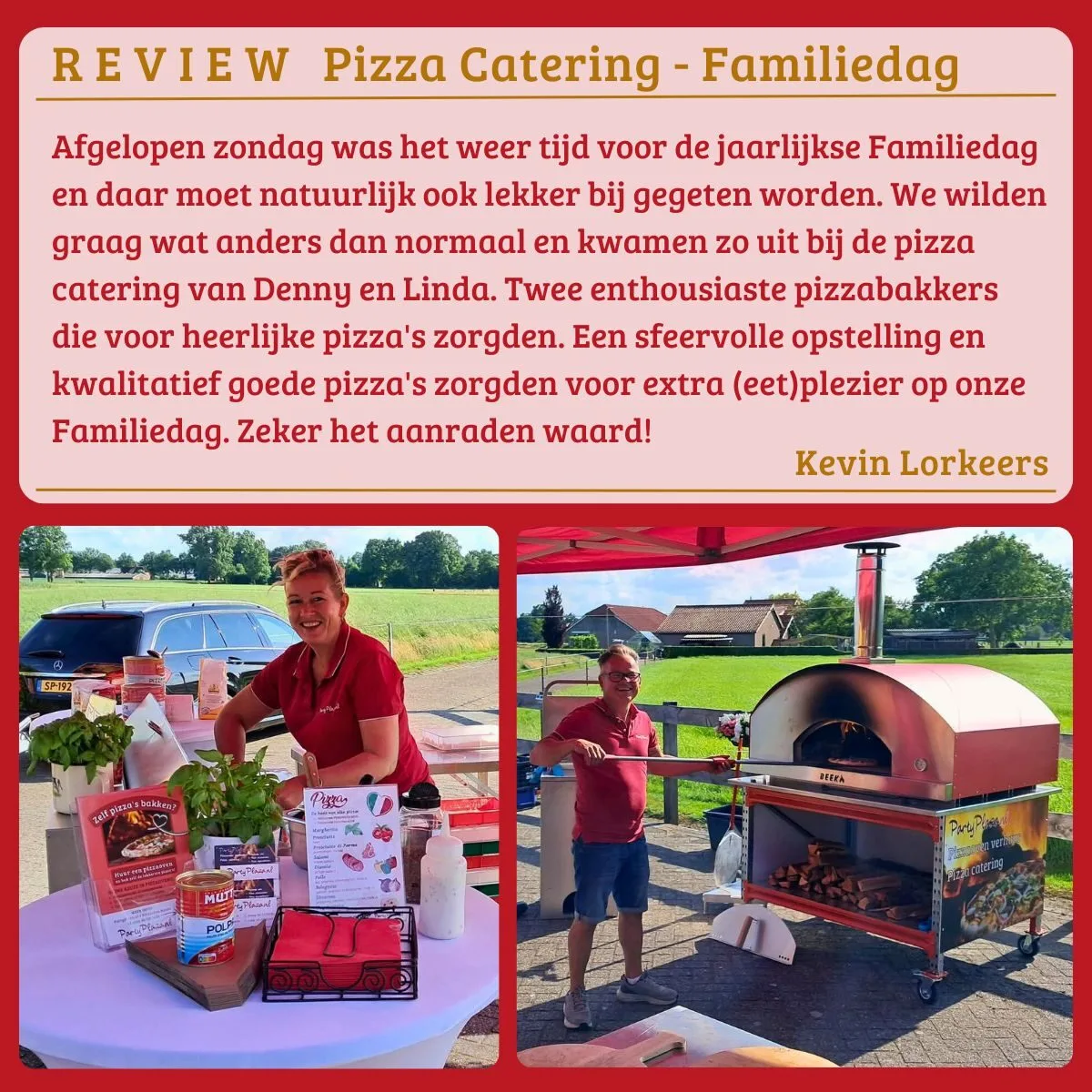 Lees meer over het artikel Pizza catering Familiedag Mariënheem