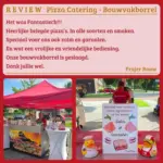 Pizzabakkers op locatie: Bouwvakborrel van Frajer Bouw in Wijhe